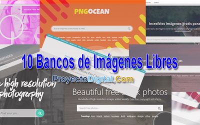 10 Bancos de Imágenes Libres