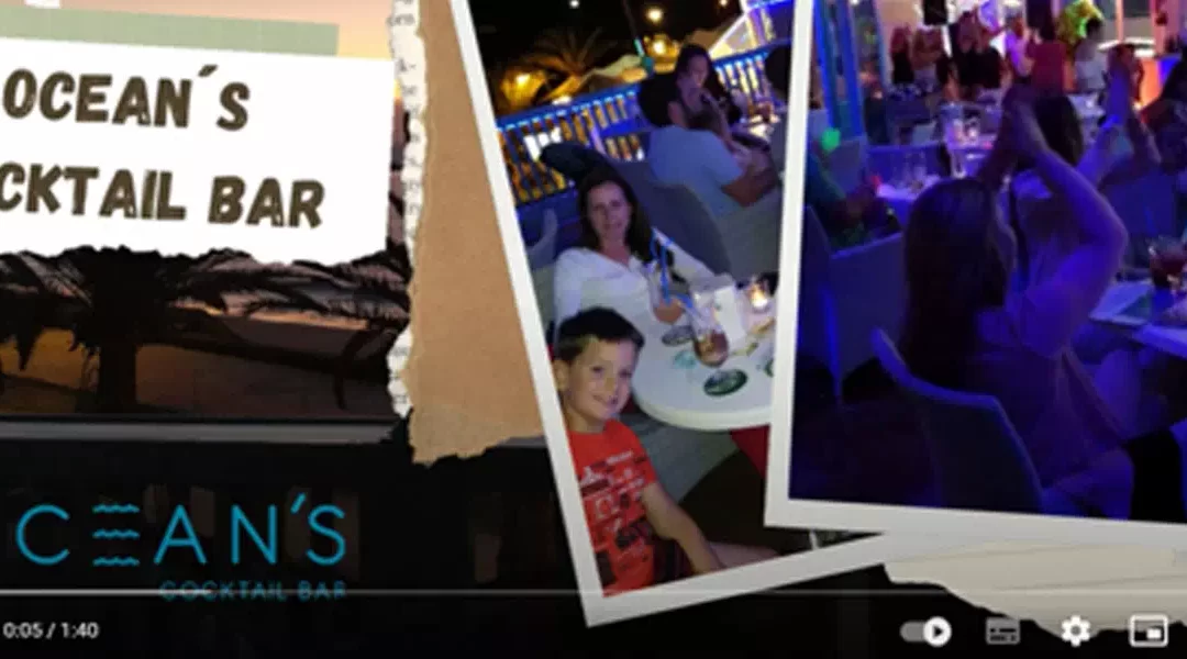 Vídeos Para Redes Sociales: Ocean’s Cocktail Bar en Matagorda (Lanzarote)